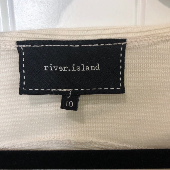 River island black and white dress - Picture 3 of 3